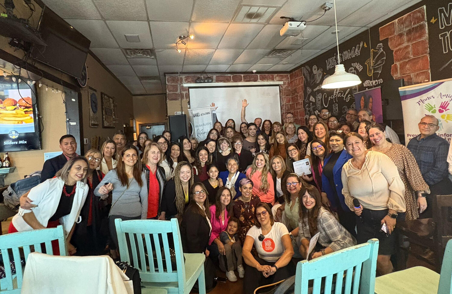 Zoom Networking Group of people on Zoom networking at Babel