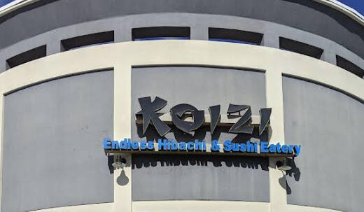 Networking @ Koizi Endless Hibachi & Sushi Eatery in Tampa FL Koizi restaurant logo